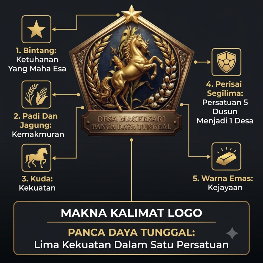 Filosofi & Makna Logo Desa Magersari